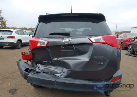 2014 Toyota Rav4 Le from USA, damaged, VIN JTMZFREV3EJ013003